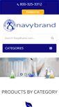 Mobile Screenshot of navybrand.com