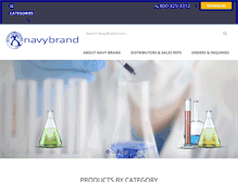 Tablet Screenshot of navybrand.com